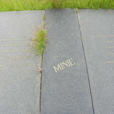 MINIE Gerhardus Stephanus 1910-1981 &amp; Sara Maria NORTIER 1914-1994