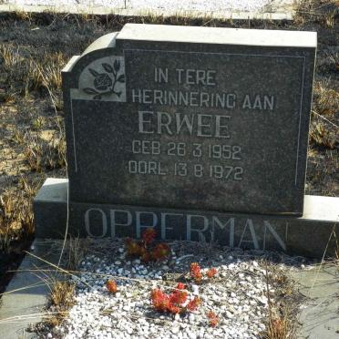 OPPERMAN Erwee 1952-1972