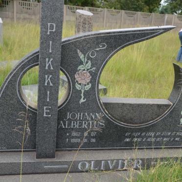 OLIVIER Johann Albertus 1962-1989
