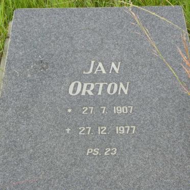 ORTON Jan 1907-1977