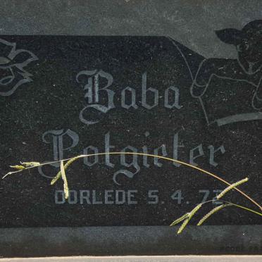 POTGIETER Baba -1972