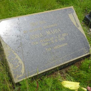 PRINSLOO Anna Maria nee STADLER 1893-1958