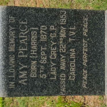 PEARCE Amy nee HARRIS 1870-1953