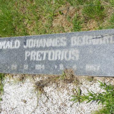 PRETORIUS Dewald Johannes Bernardus 1914-1957