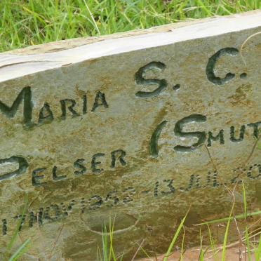 PELSER Maria S.C. nee SMUTS 1952-2012