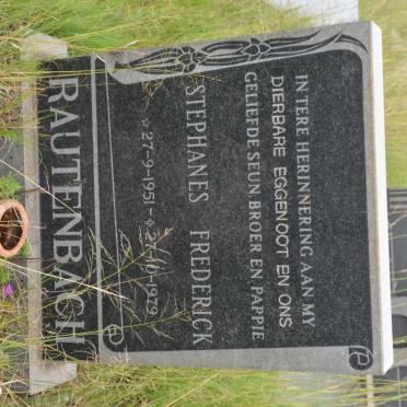 RAUTENBACH Stephanes Frederick 1951-1979