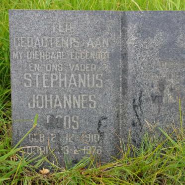 ROOS Stephanus Johannes 1910-1976