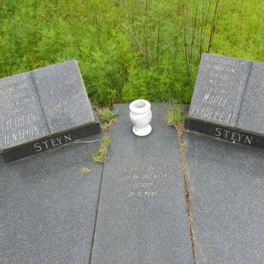 STEYN Jacobus Ignatius 1933-1986 &amp; Maria Isabella 1938-