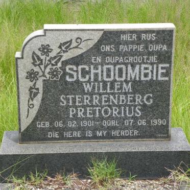 SCHOOMBIE Willem Sterrenberg Pretorius 1901-1990