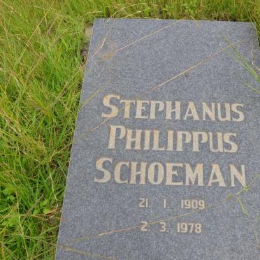 SCHOEMAN Stephanus Philippus 1909-1978