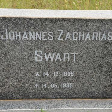 SWART Johannes Zacharias 1909-1995