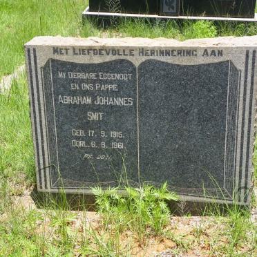 SMIT Abraham Johannes 1915-1961