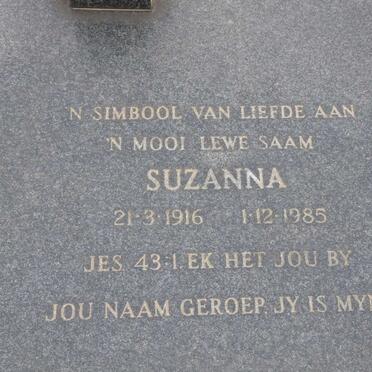 VILJOEN Suzanna 1916-1985