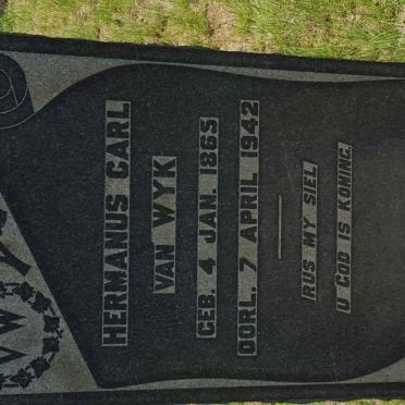 WYK Hermanus Carl, van 1865-1942