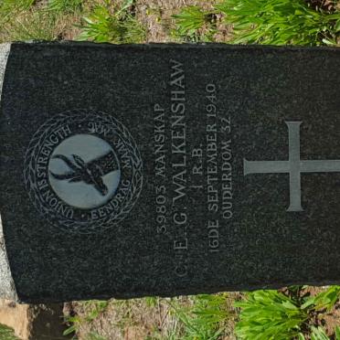 WALKENSHAW C.E.G. -1940