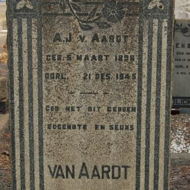 AARDT A.J., van 1896-1945