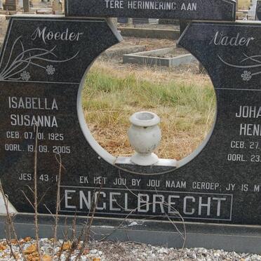 ENGELBRECHT Johannes Hendrik 1909-1990 &amp; Isabella Susanna 1925-2005