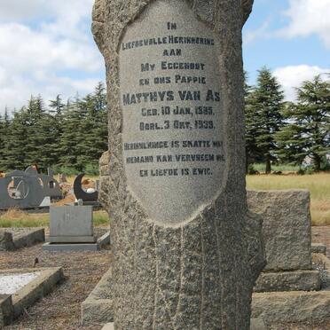 ESTERHUYSEN Matthys van As 1885-1939