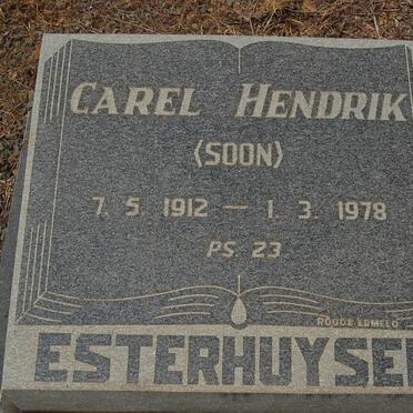 ESTERHUYSEN Carel Hendrik 1912-1978