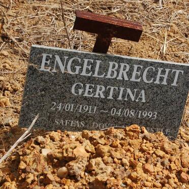 ENGELBRECHT Gertina 1911-1993