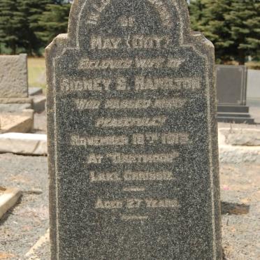 HAMILTON May -1915
