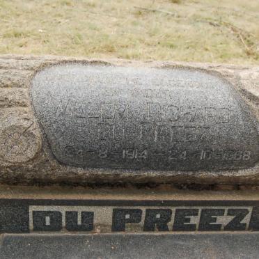 PREEZ Willem Richard, du 1914-1968