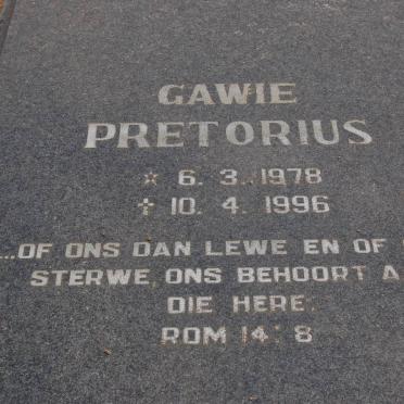 PRETORIUS Gawie 1978-1996
