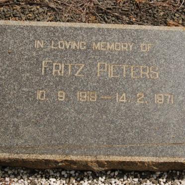 PIETERS Fritz 1919-1971