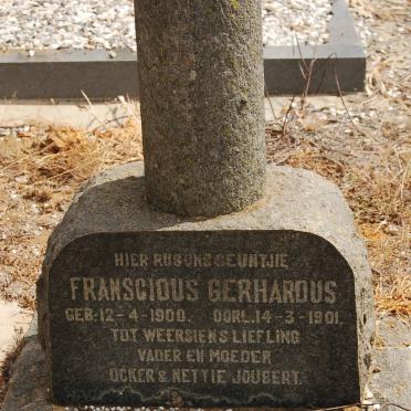 JOUBERT Franscious Gerhardus 1900-1901