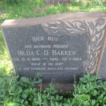 BAKKES Dirk C. 1862-1955 &amp; Hilda C.D. 1866-1954 _1