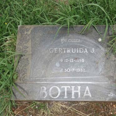 BOTHA Gertruida J. 1898-1982