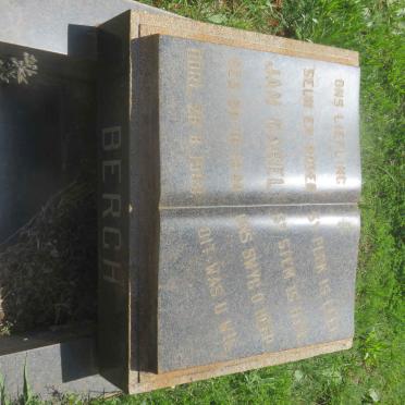 BERGH Jan Carel 1949-1968
