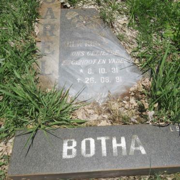 BOTHA Sarel 1931-1991