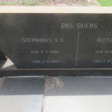 BOTMA Stephanus L.C. 1894-1965 &amp; Aletta M.E. 1897-1966