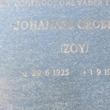 BRINK Johannes Grobler 1925-1984