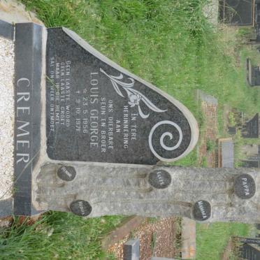 CREMER Louis George 1956-1971
