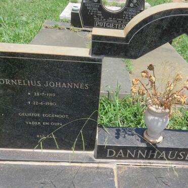 DANNHAUSER Cornelius Johannes 1919-1980 &amp; Magdalena 1929-2019