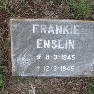 ENSLIN Frankie 1945-1945