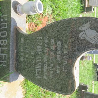 GROBLER Elzabe Cornelia 1907-1992