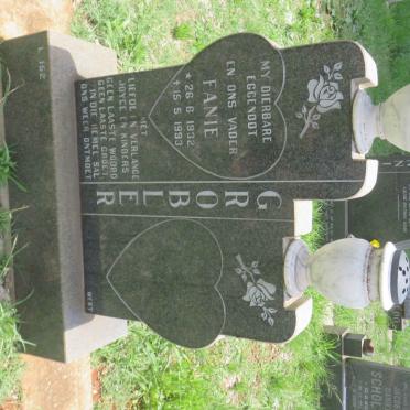 GROBLER Fanie 1932-1993