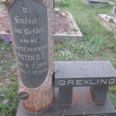 GREYLING Pieter D.F. 1925-1958