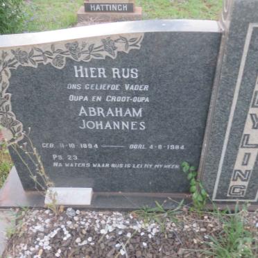 GREYLING Abraham Johannes 1894-1984 &amp; Cornelia Petronella Johanna LA GRANGE 1893-1960 _1