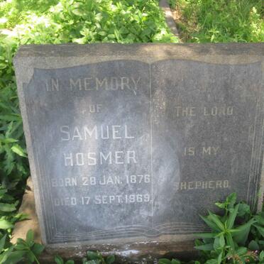 HOSMER Samuel 1876-1969