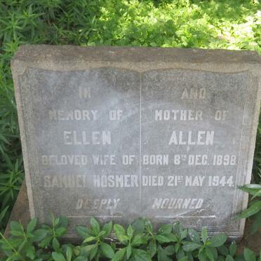 HOSMER Ellen 1898-1944