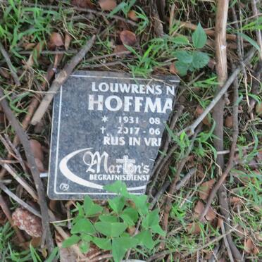 HOFFMA? Lourens 1931-2017
