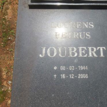 JOUBERT Lourens Petrus 1944-2006