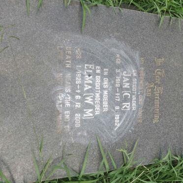 JANEKE C.R. 1919-1982 &amp; W.M. 1928-2000