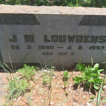LOUWRENS J.M. 1940-1959