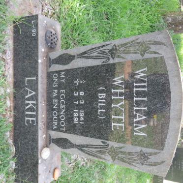 LAKIE William Whyte 1941-1991