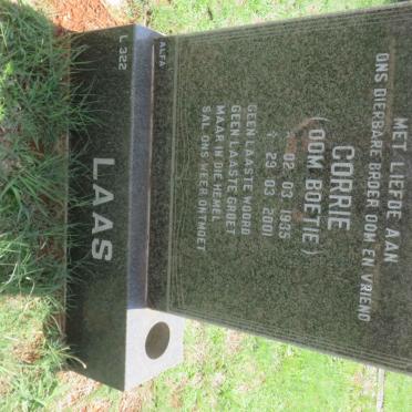 LAAS Corrie 1935-2001